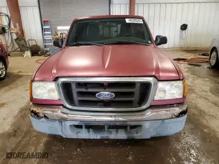 2004 Ford Ranger XL Fleet with VIN 1FTYR44U54PA20187, listed as a Copart auction lot 46589365 with 113608 miles and Clean Title. Bid and sale history available at carsss.com. Image 5.