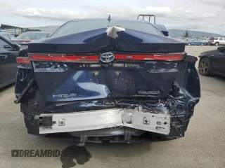 2019 Toyota Mirai with VIN JTDBVRBD6KA006509, listed as a Copart auction lot 45912985 with 29,114 mi miles and Salvage title. Bid and sale history available at DreamBid. Image 6.
