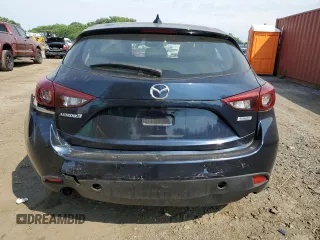 2016 Mazda 3 S Grand Touring with VIN JM1BM1N37G1332513, listed as a Copart auction lot 60492095 with 85,986 mi miles and Salvage title. Bid and sale history available at DreamBid. Image 6.
