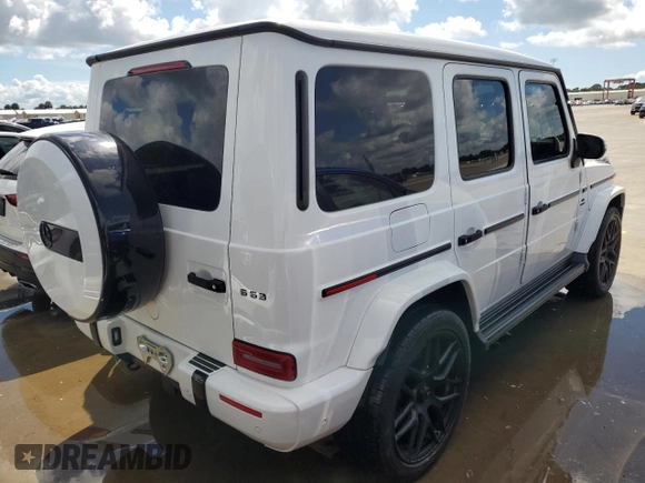 2020 Mercedes-Benz G 63 AMG with VIN W1NYC7HJ7LX350245, listed as a Copart auction lot 73825884 with 20,501 mi miles and Salvage Title. Bid and sale history available at DreamBid. Image 3.