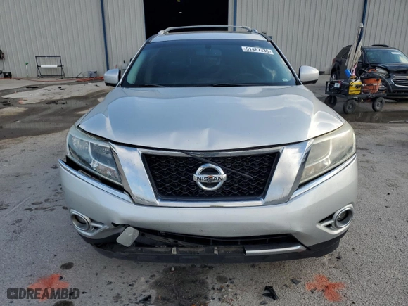 2013 Nissan Pathfinder Platinum with VIN 5N1AR2MN8DC665997, listed as a Copart auction lot 51487335 with 158,740 mi miles and Salvage Title. Bid and sale history available at carsss.com. Image 5.