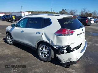 2016 Nissan Rogue SL with VIN 5N1AT2MV9GC773664, listed as a IAAI auction lot 41563438 with 57,264 mi miles and . Bid and sale history available at DreamBid. Image 3.