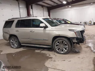 2017 Cadillac Escalade Premium Luxury with VIN 1GYS4CKJ9HR390988, listed as a IAAI auction lot 41626132 with 166,185 mi miles. Bid and sale history available at carsss.com. Image 14.