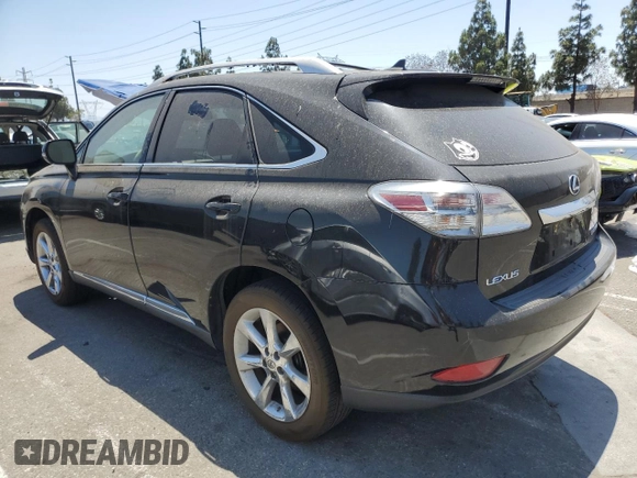 2010 Lexus RX 350 z VIN 2T2ZK1BA6AC024657, wystawiony jako Copart lot #62034185 z przebiegiem 129 057 mil mil oraz Szkoda całkowita • Salvage title. Historia ofert i sprzedaży dostępna na DreamBid. Obrazek 2.