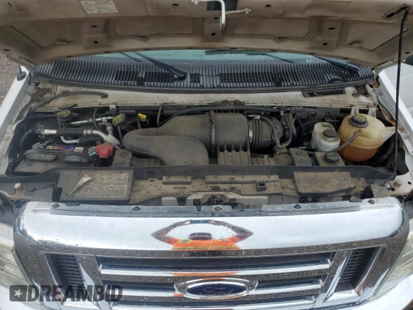 2009 Ford Econoline Passenger XL with VIN 1FBNE31L49DA74498, listed as a Copart auction lot 56381945 with 95,695 mi miles and Salvage title. Bid and sale history available at DreamBid. Image 12.