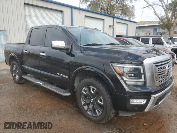 2021 Nissan Titan Pro-4X with VIN 1N6AA1ED5MN533972, listed as a Copart auction lot 77664314 with Not provided miles and Non repairable. Bid and sale history available at DreamBid. Image 4.