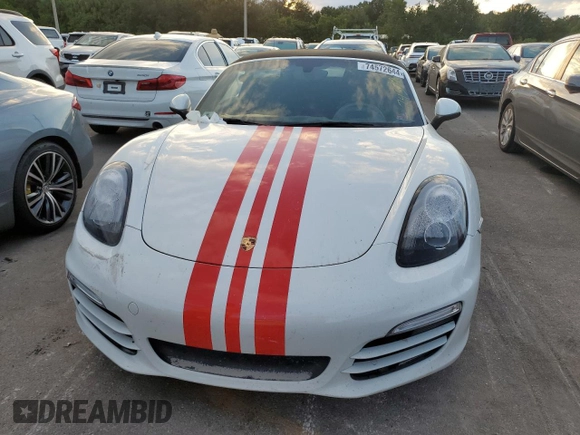 2014 Porsche Boxster z VIN WP0CA2A8XES121446, wystawiony jako Copart lot #74572644 z przebiegiem Nie podano mil oraz Szkoda całkowita • Salvage title. Historia ofert i sprzedaży dostępna na DreamBid. Obrazek 5.
