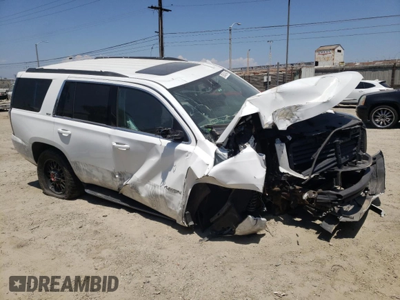 2020 GMC Yukon SLT with VIN 1GKS2BKC1LR268078, listed as a Copart auction lot 63642494 with 63,584 mi miles and Salvage Title. Bid and sale history available at carsss.com. Image 4.