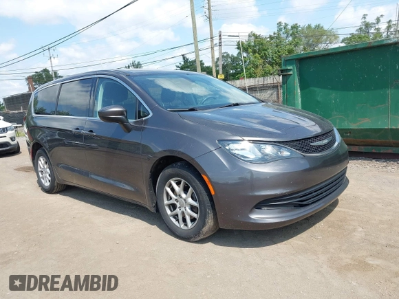 2017 Chrysler Pacifica Touring with VIN 2C4RC1DG1HR571607, listed as a IAAI auction lot 42454025 with 130,601 mi miles and . Bid and sale history available at DreamBid. Image 1.