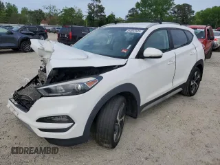 2018 Hyundai Tucson Sport z VIN KM8J3CAL7JU752175, wystawiony jako Copart lot #54392505 z przebiegiem 125 933 mil mil oraz Szkody całkowita. Historia ofert i sprzedaży dostępna na DreamBid. Obrazek 1.
