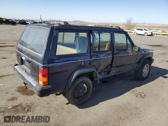 1994 Jeep Cherokee SE with VIN 1J4FJ28S7RL175098, listed as a Copart auction lot 52568445 with 108,574 mi miles and Salvage Title. Bid and sale history available at carsss.com. Image 3.