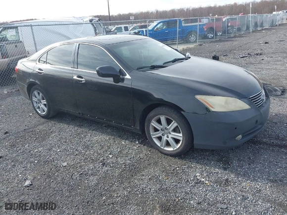 2007 Lexus ES 350 with VIN JTHBJ46G672028657, listed as a IAAI auction lot 40986556 with NaN miles. Bid and sale history available at carsss.com. Image 1.