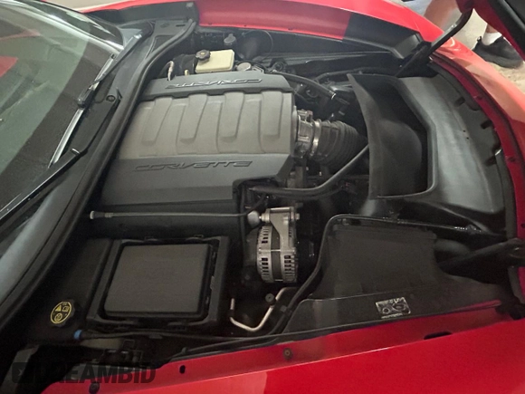 2014 Chevrolet Corvette 3LT with VIN 1G1YF3D75E5117036, listed as a Copart auction lot 73255424 with 73,695 mi miles and Clean Title. Bid and sale history available at carsss.com. Image 7.