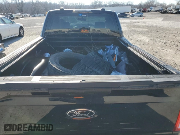 2023 Ford F-150 XL with VIN 1FTMF1C59PKD62145, listed as a Copart auction lot 84638074 with Not Provided miles and Salvage Title. Bid and sale history available at carsss.com. Image 10.