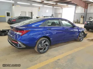 2025 Hyundai Elantra SEL Convenience with VIN KMHLS4DG3SU920962, listed as a Copart auction lot 49164395 with 0 mi miles and Salvage Title. Bid and sale history available at carsss.com. Image 3.