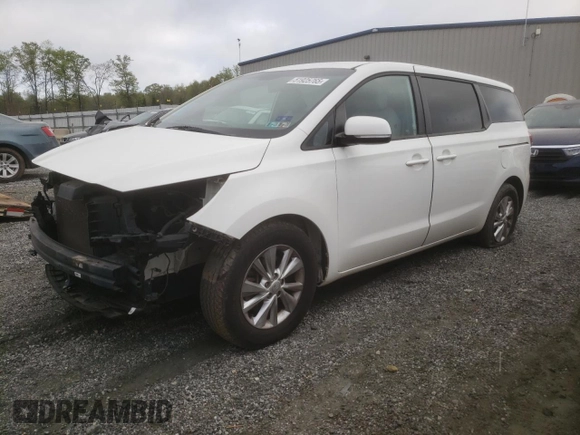 2017 Kia Sedona LX with VIN KNDMB5C18H6234439, listed as a Copart auction lot 51925765 with 132,949 mi miles and Salvage Title. Bid and sale history available at carsss.com. Image 1.