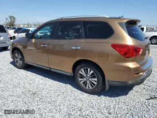 2017 Nissan Pathfinder SV with VIN 5N1DR2MN6HC609124, listed as a Copart auction lot 47465715 with 169,615 mi miles and Clean Title. Bid and sale history available at carsss.com. Image 2.