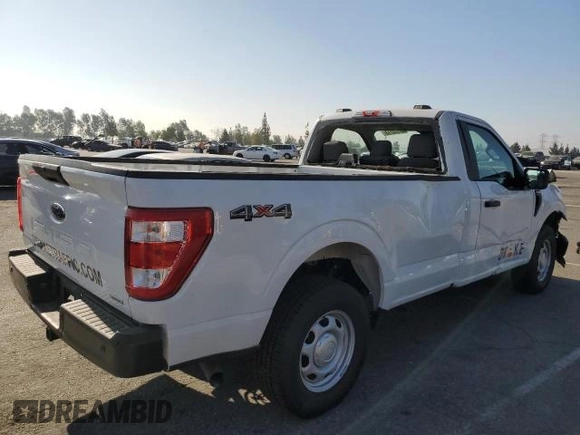 2021 Ford F-150 XL with VIN 1FTMF1EP3MKE42566, listed as a Copart auction lot 47094005 with 20,142 mi miles and Clean title. Bid and sale history available at DreamBid. Image 3.