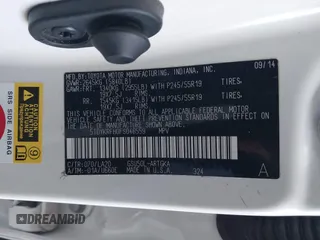 2015 Toyota Highlander Limited z VIN 5TDYKRFH0FS046559, wystawiony jako IAAI lot #42288804 z przebiegiem 106 643 mil mil oraz . Historia ofert i sprzedaży dostępna na DreamBid. Obrazek 9.