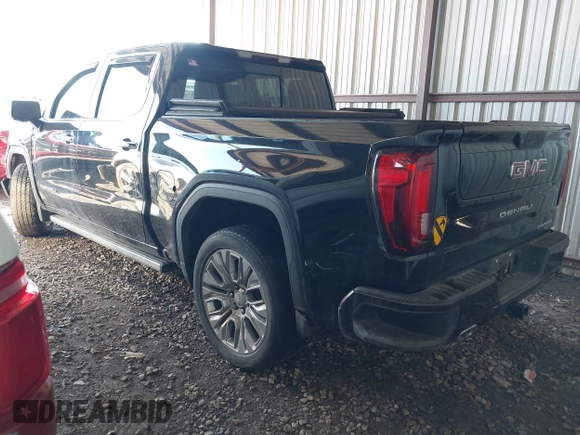 2022 GMC Sierra 1500 Limited Denali with VIN 1GTU9FEL8NZ233799, listed as a IAAI auction lot 41323466 with 29,447 mi miles. Bid and sale history available at carsss.com. Image 3.
