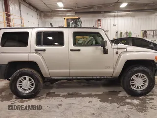 2007 Hummer H3 SUV with VIN 5GTDN13E078250892, listed as a IAAI auction lot 41991208 with 148,283 mi miles. Bid and sale history available at carsss.com. Image 13.