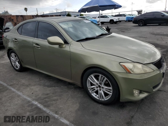 2008 Lexus IS with VIN JTHBK262382064684, listed as a Copart auction lot 54203465 with Not Provided miles and Salvage Title. Bid and sale history available at carsss.com. Image 4.