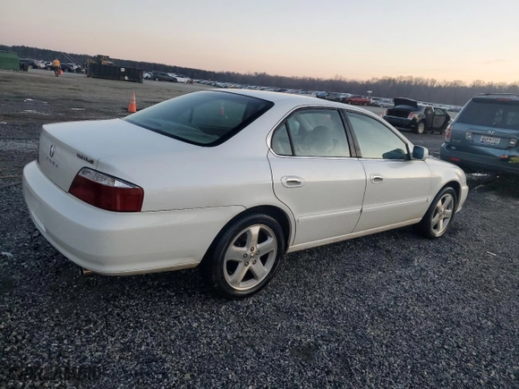 2002 Acura TL Type S with VIN 19UUA56802A011958, listed as a Copart auction lot 41741195 with 260,506 mi miles and Salvage Title. Bid and sale history available at carsss.com. Image 3.