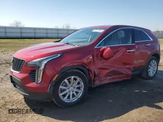 2023 Cadillac XT4 FWD Luxury with VIN 1GYAZAR46PF110476, listed as a Copart auction lot 46121315 with 38,658 mi miles and Salvage Title. Bid and sale history available at carsss.com. Image 1.