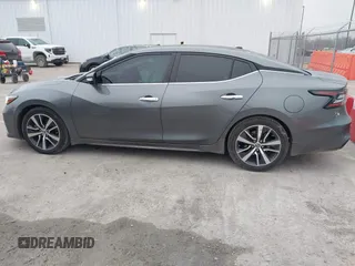 2019 Nissan Maxima SV with VIN 1N4AA6AV2KC364328, listed as a IAAI auction lot 41509374 with 55,514 mi miles. Bid and sale history available at carsss.com. Image 14.