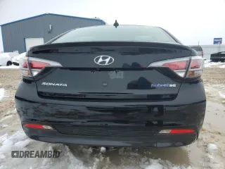 2016 Hyundai Sonata Hybrid SE with VIN KMHE24L10GA037187, listed as a Copart auction lot 46447213 with 101,432 mi miles. Bid and sale history available at carsss.com. Image 6.