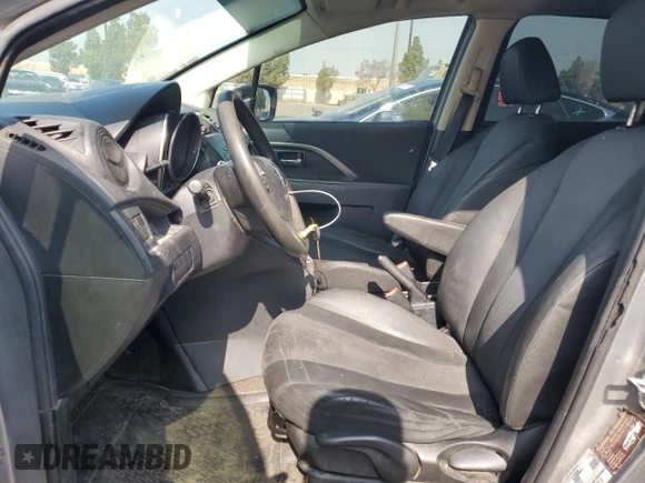 2014 Mazda 5 Sport with VIN JM1CW2BL2E0165103, listed as a Copart auction lot 60730855 with 279,698 mi miles and Clean title. Bid and sale history available at DreamBid. Image 7.