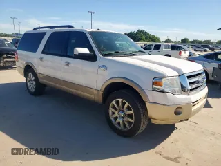 2012 Ford Expedition Max King Ranch z VIN 1FMJK1J54CEF15021, wystawiony jako Copart lot #57899665 z przebiegiem 211 925 mil mil oraz Czysty tytuł • Clean title. Historia ofert i sprzedaży dostępna na DreamBid. Obrazek 4.