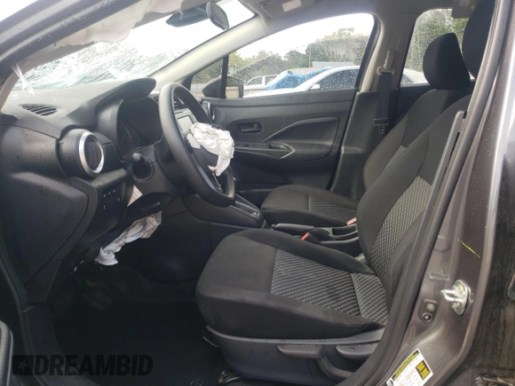 2024 Nissan Versa S with VIN 3N1CN8DV4RL904939, listed as a Copart auction lot 53999585 with 9,506 mi miles and Salvage title. Bid and sale history available at DreamBid. Image 7.