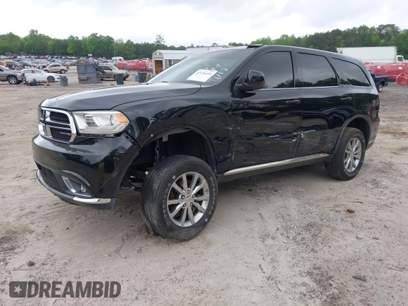 2018 Dodge Durango SXT with VIN 1C4RDHAG2JC412961, listed as a IAAI auction lot 42136418 with 100,477 mi miles and . Bid and sale history available at DreamBid. Image 2.