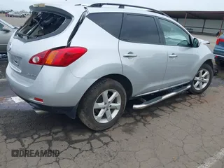 2009 Nissan Murano SL with VIN JN8AZ18W79W146953, listed as a IAAI auction lot 41827401 with 135,821 mi miles. Bid and sale history available at carsss.com. Image 4.