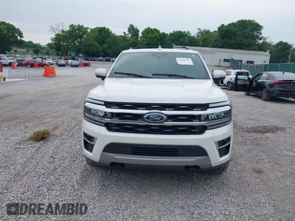 2023 Ford Expedition Max Limited with VIN 1FMJK2A82PEA33668, listed as a IAAI auction lot 42345147 with 53,838 mi miles and . Bid and sale history available at DreamBid. Image 12.