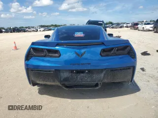 2016 Chevrolet Corvette 2LT with VIN 1G1YD2D73G5114459, listed as a Copart auction lot 68208544 with Not Provided miles and Salvage Title. Bid and sale history available at carsss.com. Image 6.