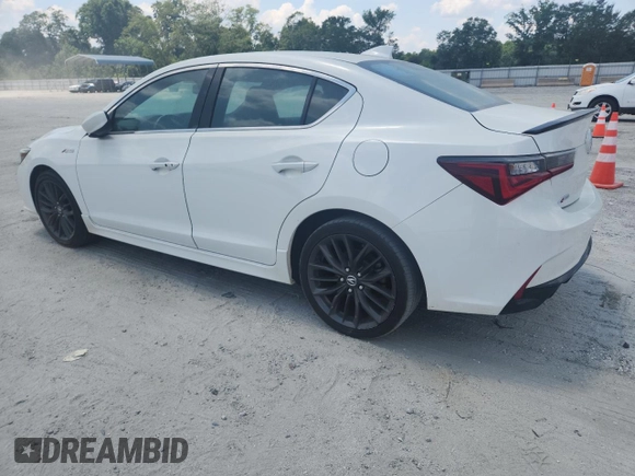2021 Acura ILX Premium with VIN 19UDE2F87MA006570, listed as a Copart auction lot 66021195 with 47,196 mi miles and Clean title. Bid and sale history available at DreamBid. Image 2.