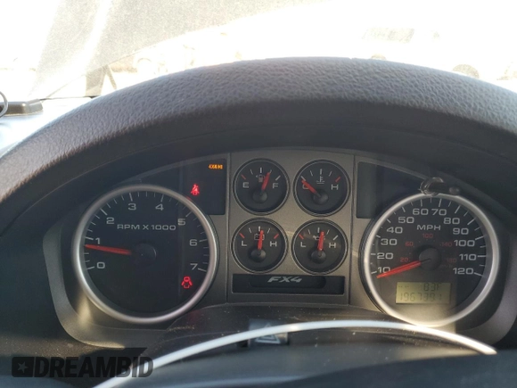 2004 Ford F-150 XLT with VIN 1FTPW14574KC13904, listed as a Copart auction lot 63027105 with 196,739 mi miles and Salvage title. Bid and sale history available at DreamBid. Image 9.