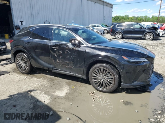 2024 Lexus RX 350 with VIN 2T2BAMCA5RC040705, listed as a Copart auction lot 55780545 with 11,548 mi miles and Salvage title. Bid and sale history available at DreamBid. Image 4.