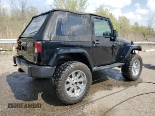 2016 Jeep Wrangler Sport with VIN 1C4AJWAG8GL134327, listed as a Copart auction lot 55039655 with 110,878 mi miles and Clean Title. Bid and sale history available at carsss.com. Image 3.