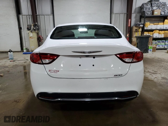 2015 Chrysler 200 Limited with VIN 1C3CCCAB6FN618445, listed as a Copart auction lot 50013715 with 122,156 mi miles and Salvage title. Bid and sale history available at DreamBid. Image 6.