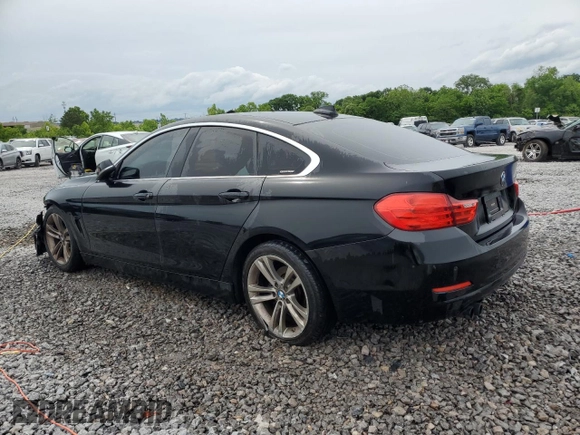 2016 BMW 4 Series 428i with VIN WBA4A9C59GG695166, listed as a Copart auction lot 55994625 with 142,247 mi miles and Salvage title. Bid and sale history available at DreamBid. Image 2.