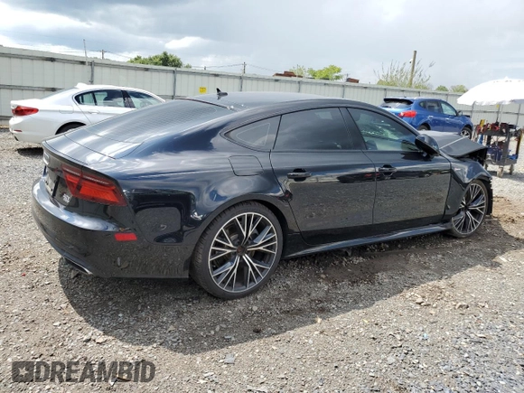 2017 Audi A7 Premium Plus with VIN WAUW2AFC9HN028869, listed as a Copart auction lot 67662504 with 67,397 mi miles and Salvage title. Bid and sale history available at DreamBid. Image 3.