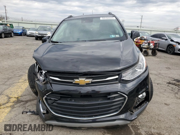 2018 Chevrolet Trax Premier with VIN 3GNCJRSB0JL369367, listed as a Copart auction lot 53155935 with 25,132 mi miles and Salvage Title. Bid and sale history available at carsss.com. Image 5.