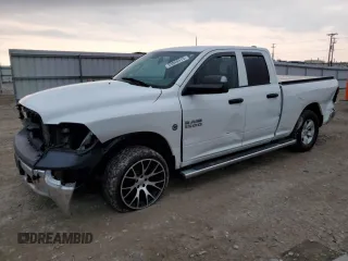 2018 Ram 1500 Express z VIN 1C6RR7FG2JS281094, wystawiony jako Copart lot #53949415 z przebiegiem 139 872 mil mil oraz Nie do naprawy • Non repairable. Historia ofert i sprzedaży dostępna na DreamBid. Obrazek 1.
