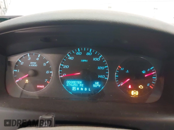2012 Chevrolet Impala LT Fleet with VIN 2G1WG5E3XC1233620, listed as a IAAI auction lot 41931288 with 276,251 mi miles and . Bid and sale history available at DreamBid. Image 7.