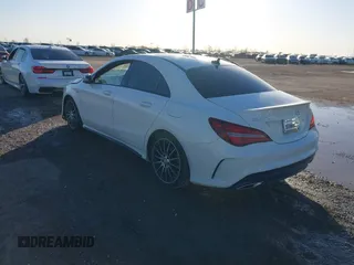 2018 Mercedes-Benz CLA 250 with VIN WDDSJ4EB2JN514126, listed as a IAAI auction lot 41743868 with 46,103 mi miles and . Bid and sale history available at DreamBid. Image 3.