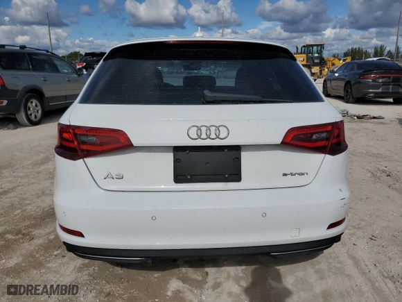 2016 Audi A3 e-tron Premium with VIN WAUUPBFF7GA152525, listed as a Copart auction lot 86427144 with 123,543 mi miles and Clean Title. Bid and sale history available at carsss.com. Image 6.