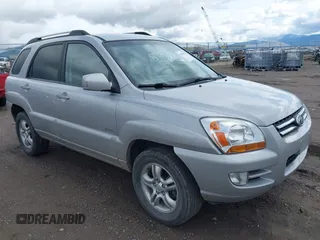 2005 Kia Sportage LX with VIN KNDJE723957100134, listed as a IAAI auction lot 41934865 with 62,942 mi miles and . Bid and sale history available at DreamBid. Image 1.